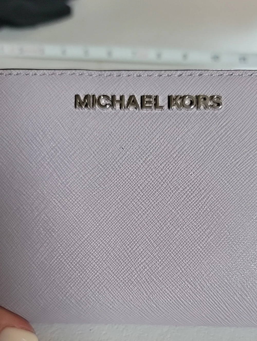 Michael Kors Lilac Saffiano  Card Wallet